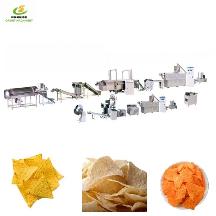 Fried Corn Doritos Chips Machine factory