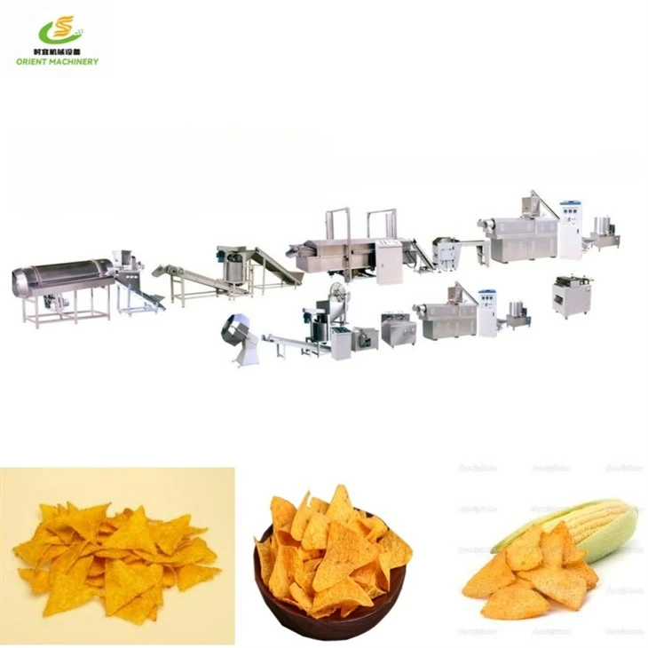Fried Corn Doritos Chips Machine factory